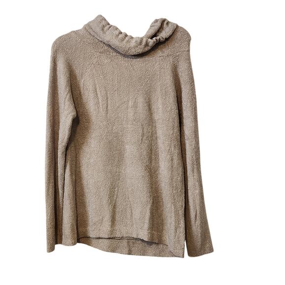 Soft Surroundings Fuzzy Soft Cowel Neck Pullover Sweater, Oversized, sz small - Picture 2 of 8